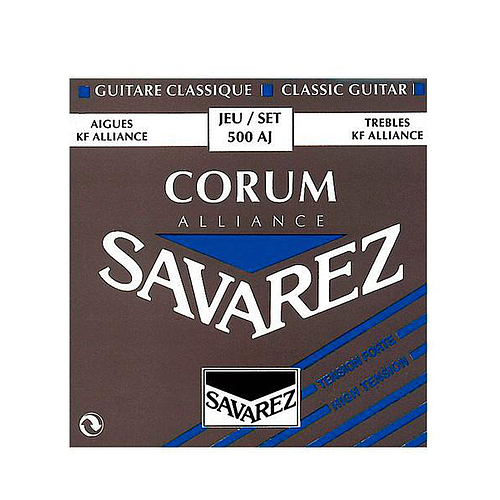 Savarez - Encordado Alliance Corum Tension Alta para Guitarra Clásica Mod.500AJ