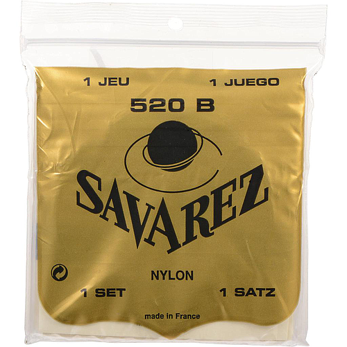 Savarez - Encordado para Guitarra, TradicionalTensión Baja Mod.520B
