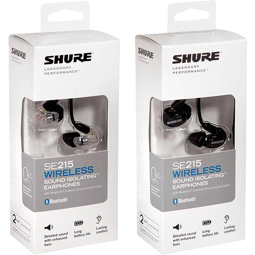 Shure - Audífonos In-Ears Bluetooth Aislantes de Sonido Mod.SE215-_-BT1