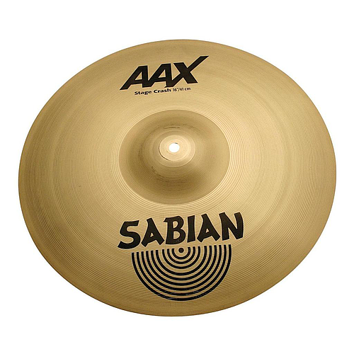 Sabian - Platillo AAX Stage Crash, Tamaño: 16" Mod.21608X