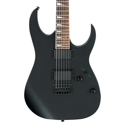 Ibañez - Guitarra Eléctrica RG, Color: Negro Mate Mod.GRG121DX-BKF