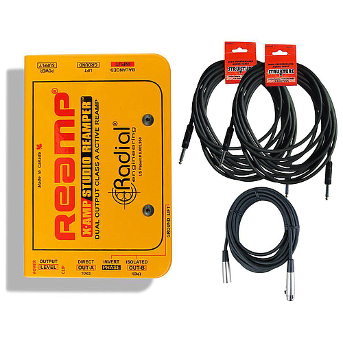 Radial - Caja para Reamplificación Mod.X-AMP