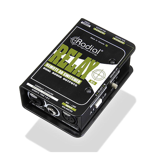 Radial - Selector Balanceado AB Mod.Relay Xo