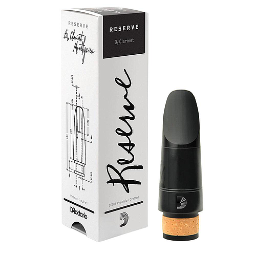 D'Addario - Boquilla Reserve para Clarinete Sib X10 Mod.MCR-X10