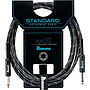Ibañez - Cable para Instrumento SI, Negro/Gris Recto/Recto Mod.SI__-CCT