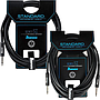 Ibañez - Cable para Instrumento SI, Negro Recto/Recto Mod.SI__