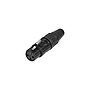 Rean - Conector XLR Hembra de 3 Pines Mod.RC3F-BAG